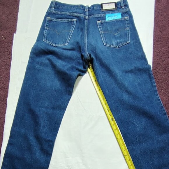VERSACE 31X30 DARK BLUE JEANS - Picture 4 of 5